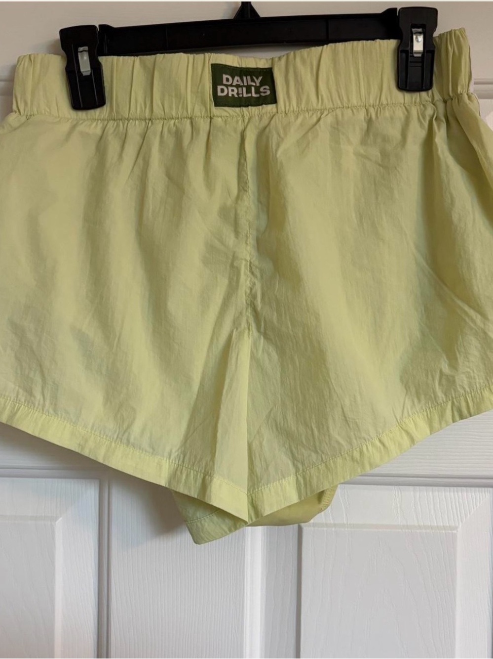 Daily Drills Women's Pale Yellow Athletic Shorts